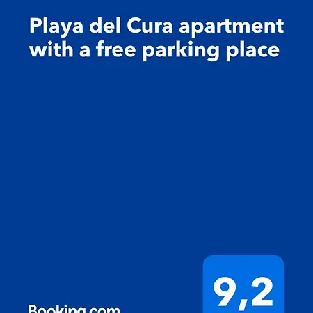 Playa Del Cura With A Free Parking Place * Torrevieja